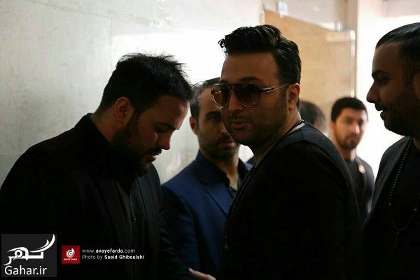 عکسهای مراسم ختم مادر علی عبدالمالکی با حضور هنرمندان و بازیگران