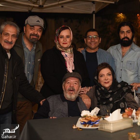 عکسهای دورهمی بازیگران در کافه جواد رضویان