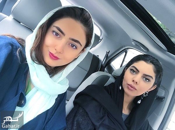 عکس سلفی نوه های فردین داخل ماشین