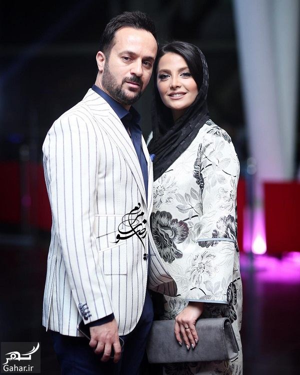احمد مهرانفر و همسرش در اکران خصوصی فیلم خجالت نکش / 6 عکس