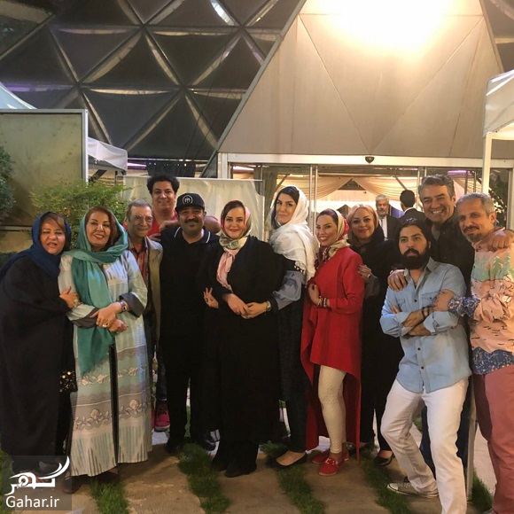 عکسهای دورهمی بازیگران در کافه جواد رضویان