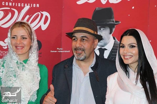 عکسهای بازیگران ارمنستانی فیلم مصادره در اکران مردمی