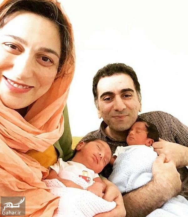 فلامک جنیدی صاحب دو بچه دوقلو شد / عکس