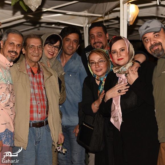 عکسهای دورهمی بازیگران در کافه جواد رضویان