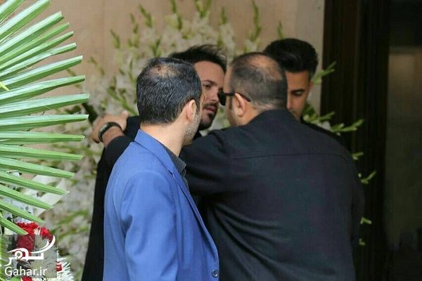 عکسهای مراسم ختم مادر علی عبدالمالکی با حضور هنرمندان و بازیگران