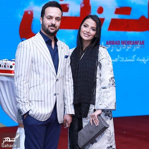 احمد مهرانفر و همسرش در اکران خصوصی فیلم خجالت نکش / 6 عکس