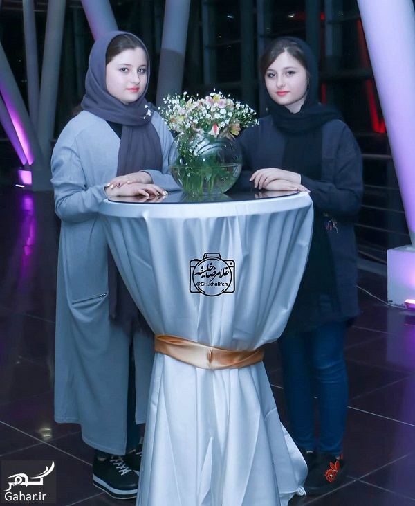 عکسهای سارا و نیکا در اکران خصوصی فیلم خجالت نکش