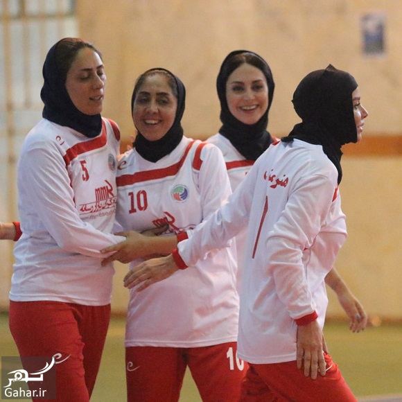 عکسهای مریم خدارحمی در تیم فوتسال هنرمندان