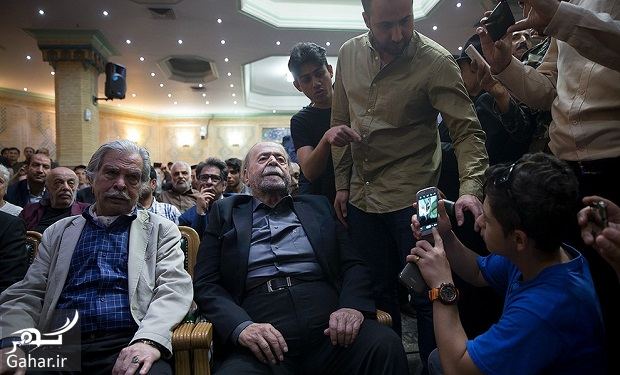 عکسهای بازیگران و هنرمندان در مراسم ختم ناصر ملک مطیعی/ 24 عکس