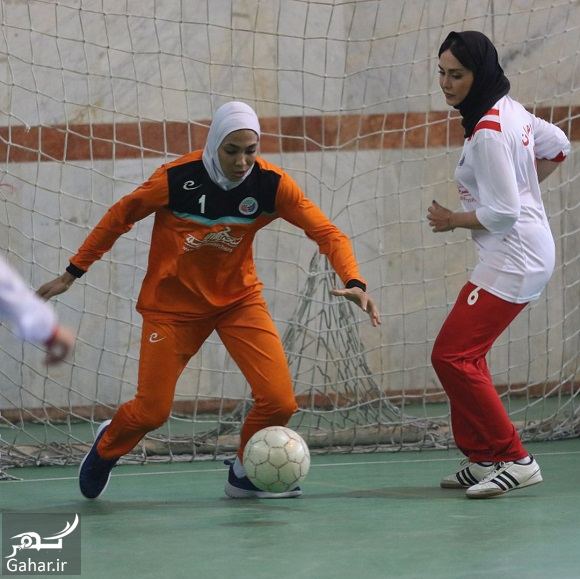 عکسهای مریم خدارحمی در تیم فوتسال هنرمندان