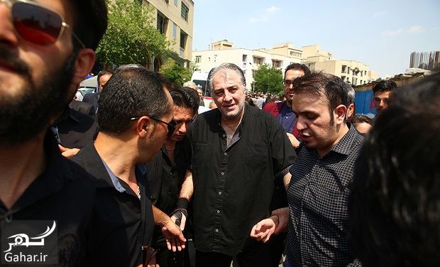 عکسهای بازیگران و هنرمندان در مراسم ختم ناصر ملک مطیعی/ 24 عکس