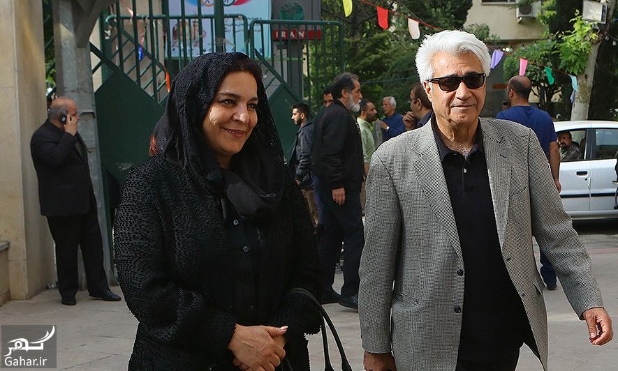 عکسهای مراسم ختم ناصر چشم آذر با حضور هنرمندان