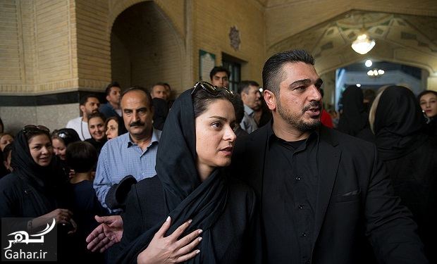 عکسهای بازیگران و هنرمندان در مراسم ختم ناصر ملک مطیعی/ 24 عکس