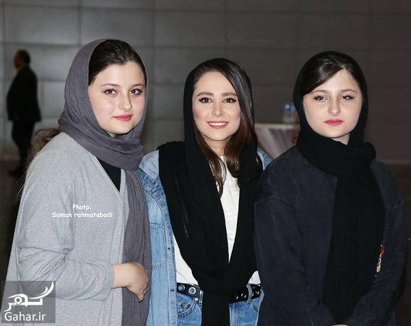 عکسهای سارا و نیکا در اکران خصوصی فیلم خجالت نکش