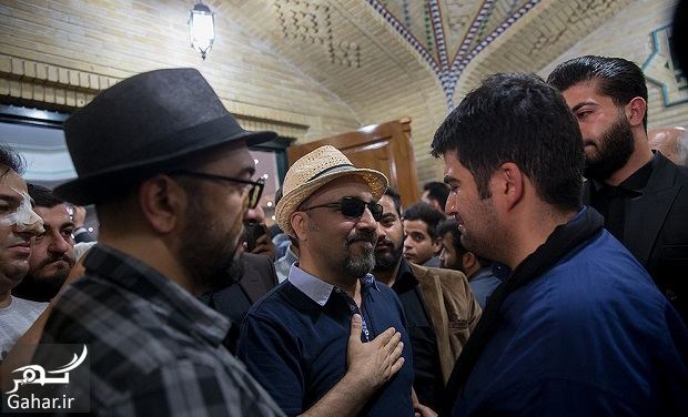 عکسهای بازیگران و هنرمندان در مراسم ختم ناصر ملک مطیعی/ 24 عکس