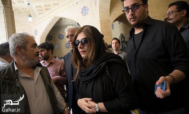 عکسهای بازیگران و هنرمندان در مراسم ختم ناصر ملک مطیعی/ 24 عکس
