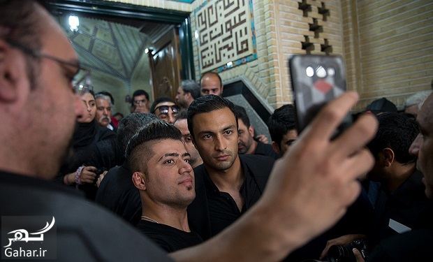 عکسهای بازیگران و هنرمندان در مراسم ختم ناصر ملک مطیعی/ 24 عکس