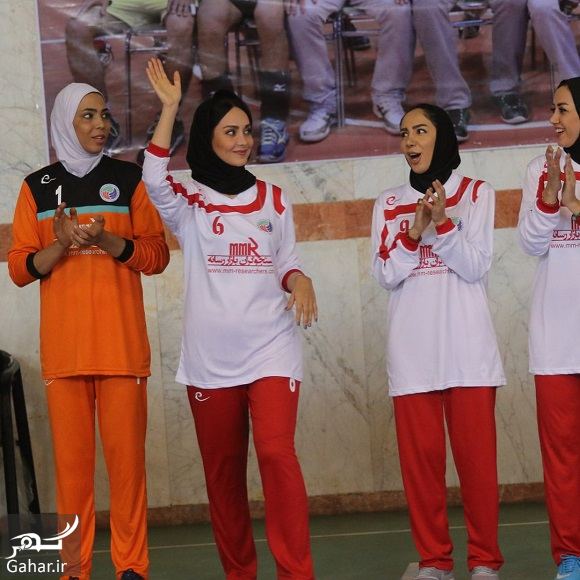 عکسهای مریم خدارحمی در تیم فوتسال هنرمندان