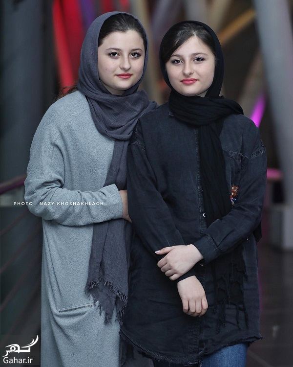 عکسهای سارا و نیکا در اکران خصوصی فیلم خجالت نکش