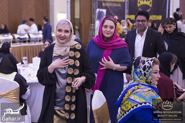 عکس های جذاب کتایون ریاحی و نرگس محمدی در افتتاحیه یک سالن زیبایی