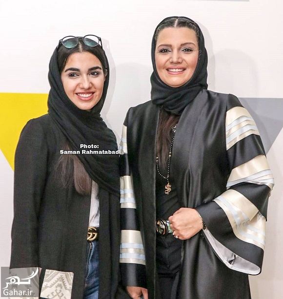 عکس الهام پاوه نژاد و دخترش