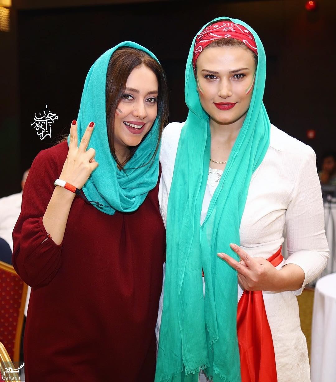 مهمانی خصوصی بازیگران به مناسبت بازی ایران مراکش / تصاویر