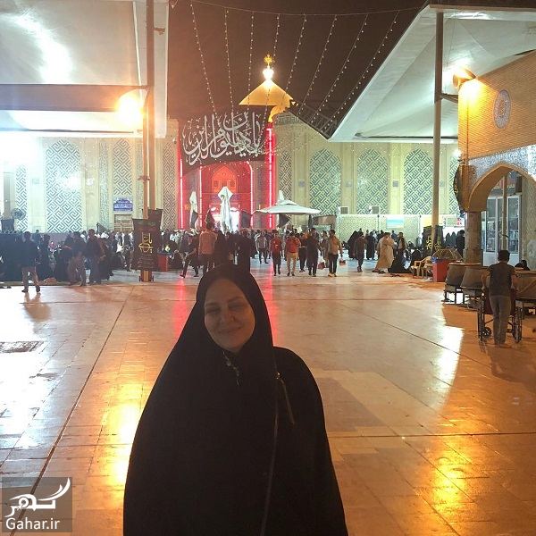 حس ناب بهاره رهنما در کربلا / تصاویر