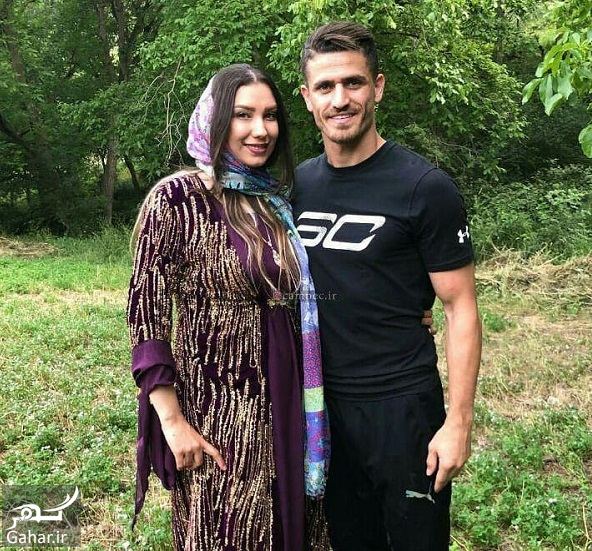 تفریحات بازیکن استقلال و همسرش بعد نرفتن به جام جهانی / عکس