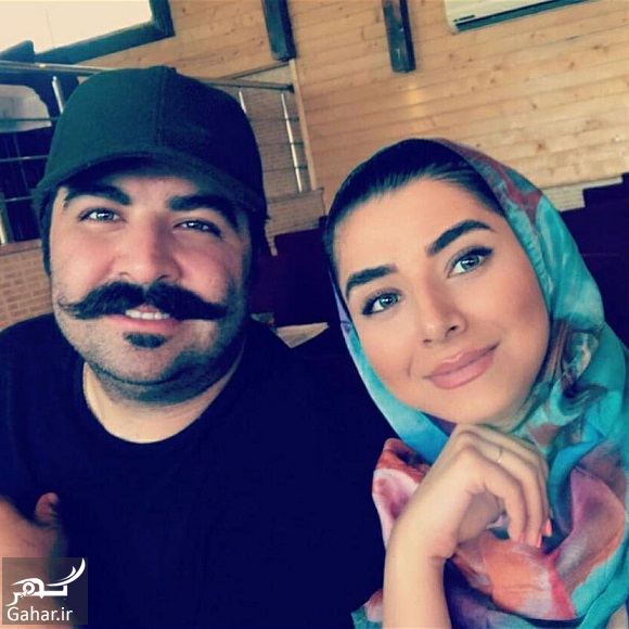 عکس سلفی بهنام بانی و خواهرش
