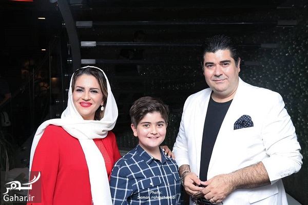 عکس های سالار عقیلی و همسر و پسرش در اکران فیلم سریک, جدید 1400 -گهر