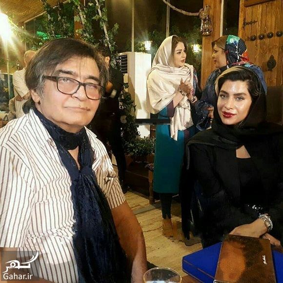 عکس جدید رضا رویگری و همسر جوانش