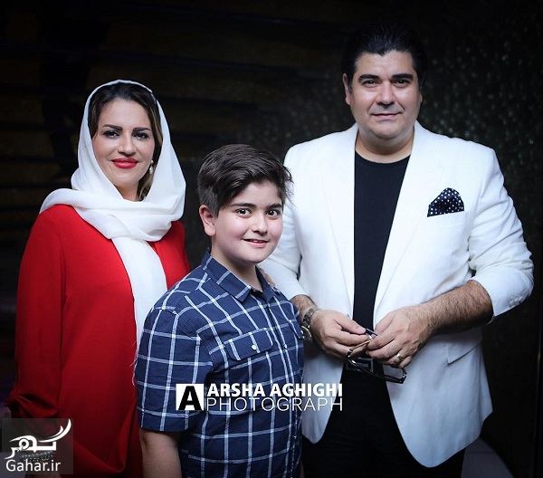 عکس های سالار عقیلی و همسر و پسرش در اکران فیلم سریک, جدید 1400 -گهر