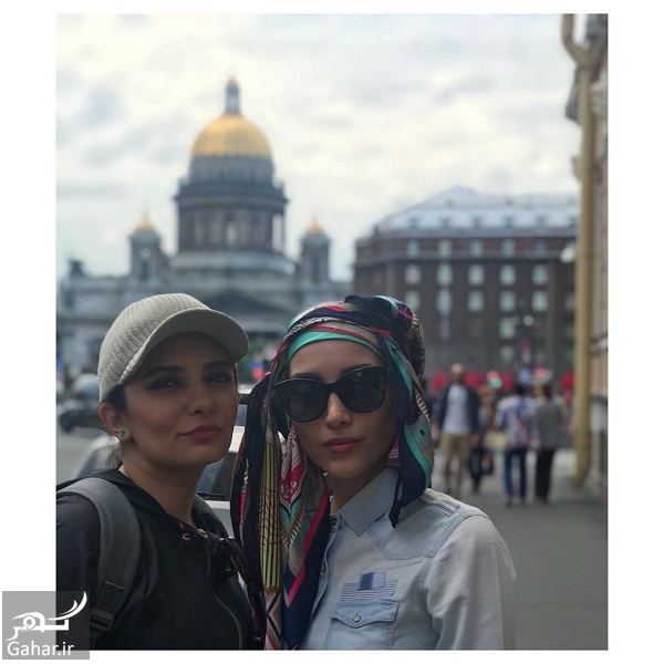 عکس های متفاوت خاطره اسدی در روسیه