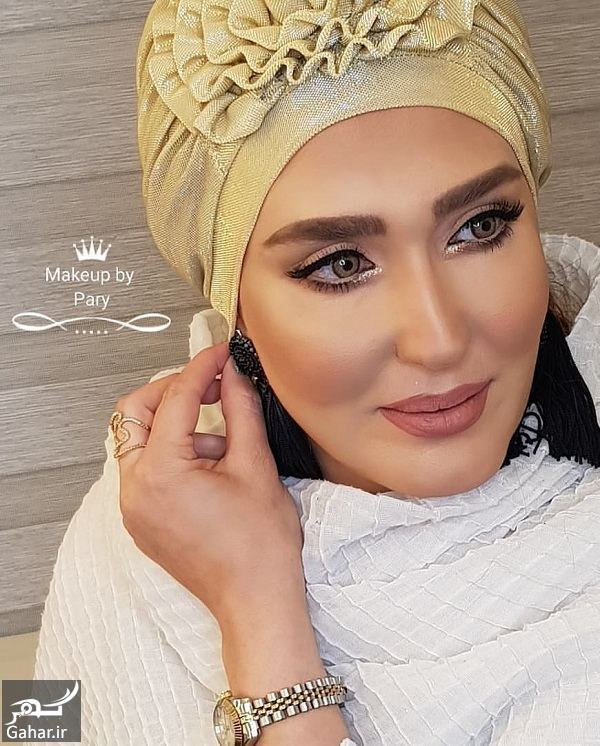 عکس های تبلیغاتی زهره فکور صبور برای یک برند آرایشی !
