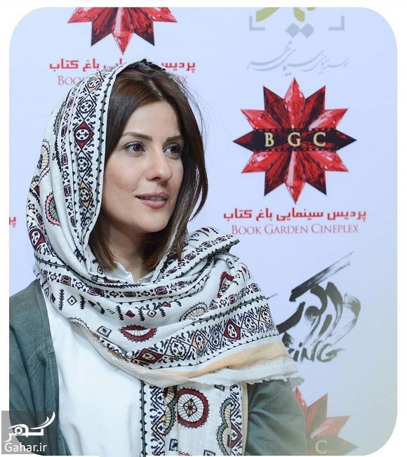 عکسهای سارا بهرامی در اکران فیلم دارکوب