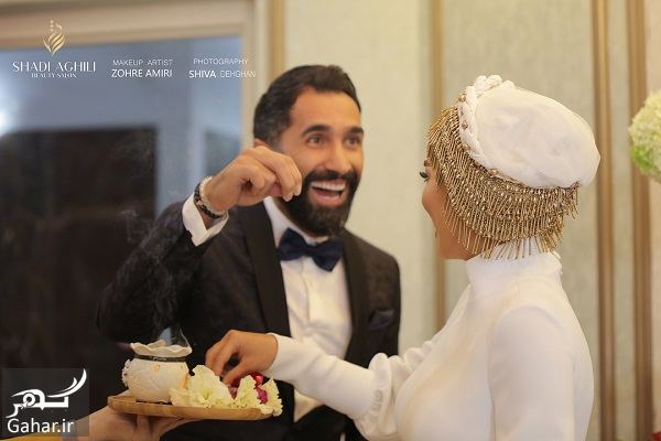 عکسهای جذاب از مراسم ازدواج سمانه پاکدل و هادی کاظمی