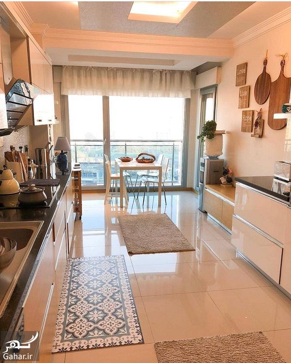 آشپزخانه های شیک با کابینت های مدرن 2018 / 10 عکس