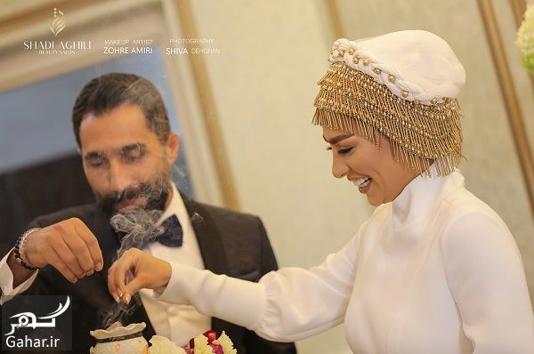 عکسهای جذاب از مراسم ازدواج سمانه پاکدل و هادی کاظمی