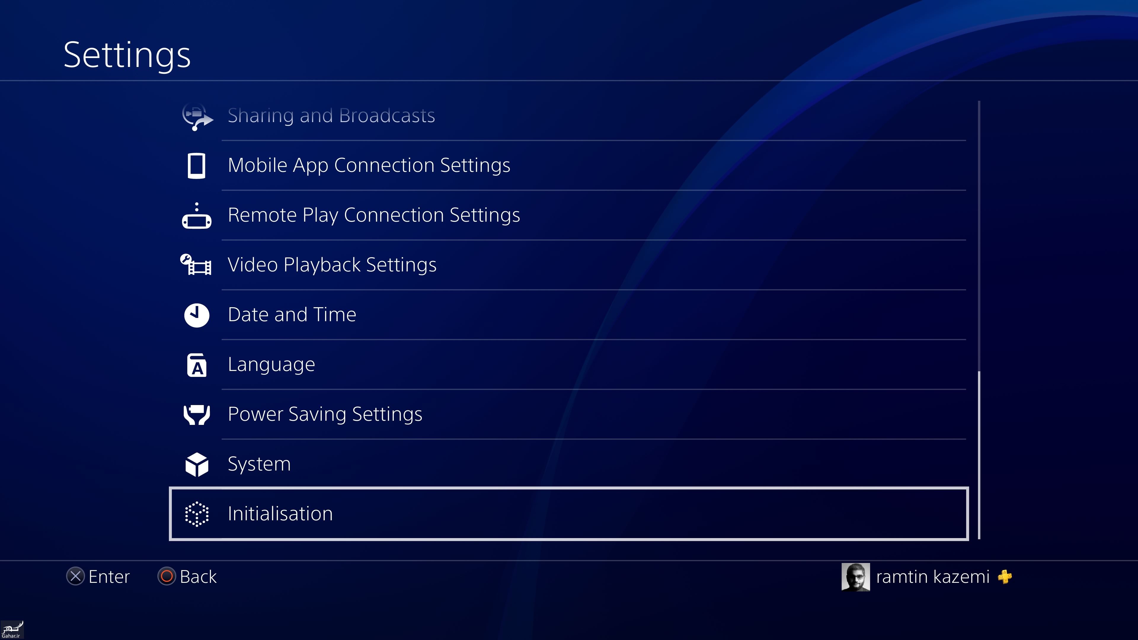 آموزش بازگشت ps4 کپی خور به حالت اولیه