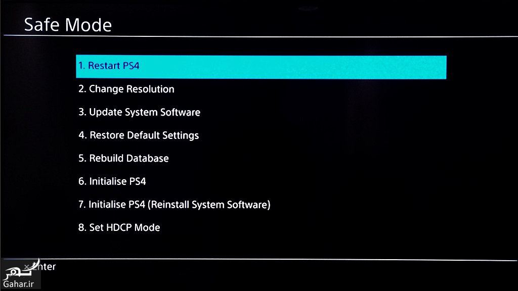 آموزش بازگشت ps4 کپی خور به حالت اولیه