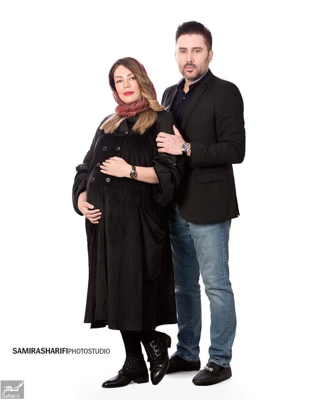 نیما مسیحا پدر می شود + عکس همسرش