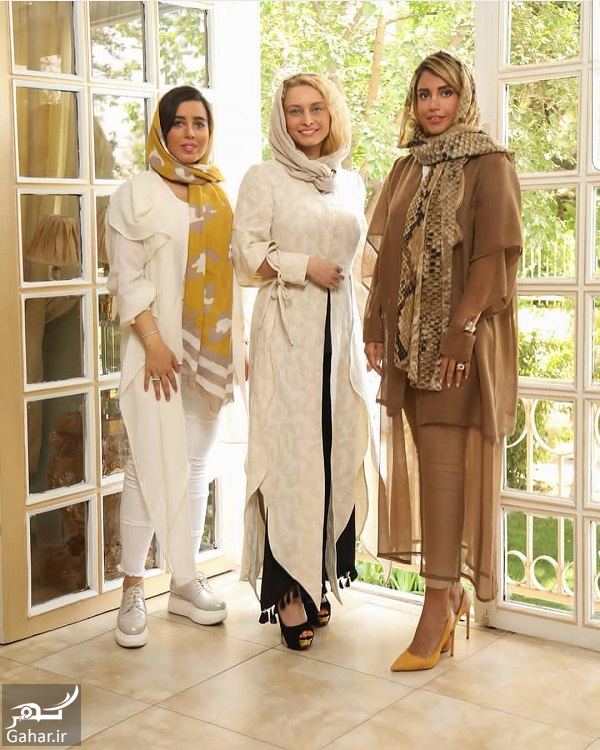 عکس متفاوت مریم کاویانی در مزون لباس