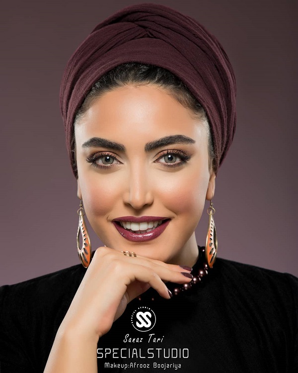 عکسهای آتلیه ای جدید ساناز طاری
