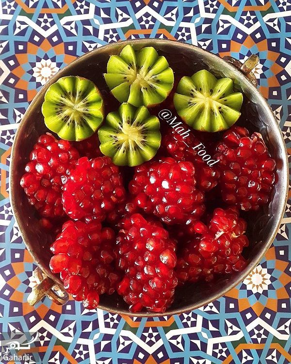عکس های تزیین انار شب یلدا
