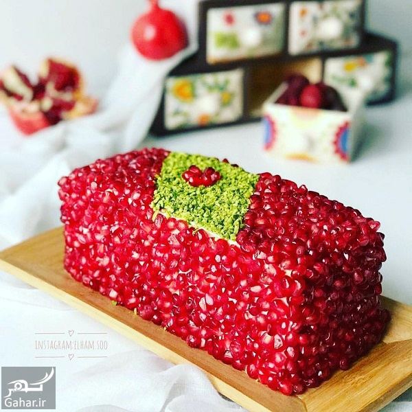 عکس های تزیین انار شب یلدا