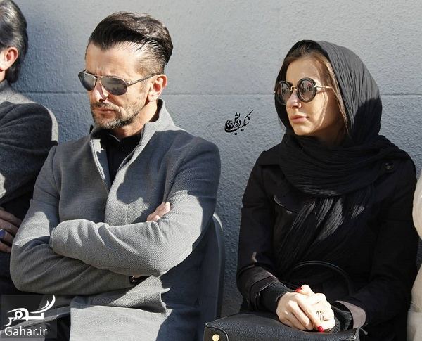 عکسهای مراسم خاکسپاری پیام صابری همسر زیبا بروفه