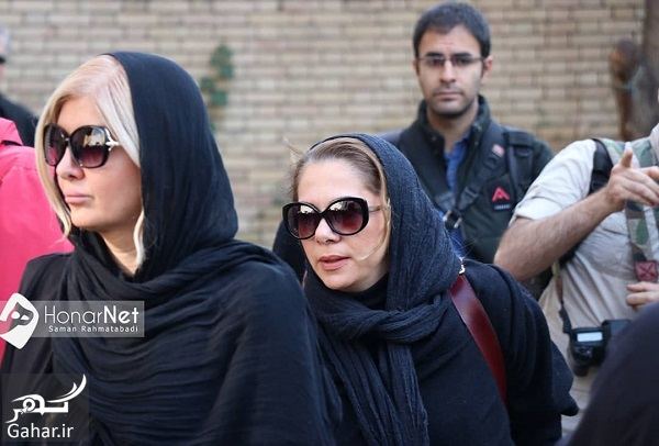 عکسهای مراسم خاکسپاری پیام صابری همسر زیبا بروفه