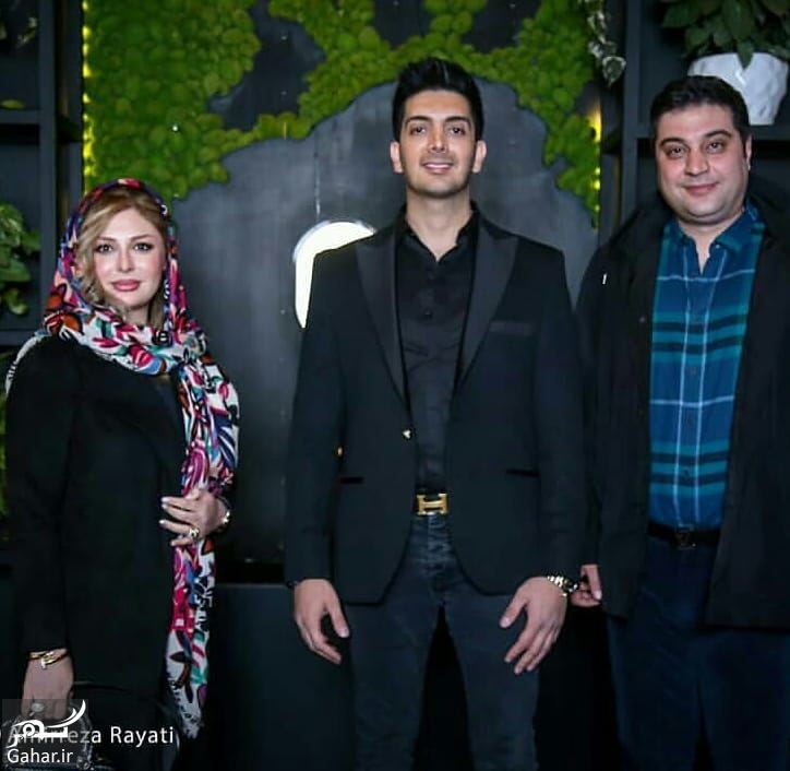 بازیگران در افتتاحیه رستوران اختصاصی فرزاد فرزین (5 عکس)