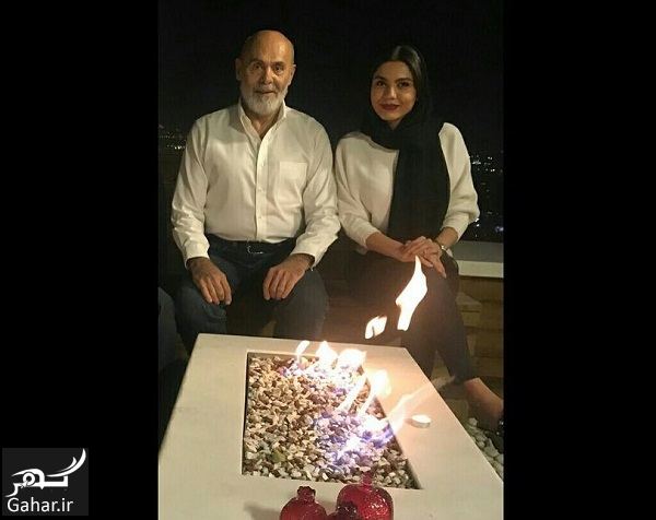 عکسهای مهمانی آزاده زارعی و جمشید هاشم پور