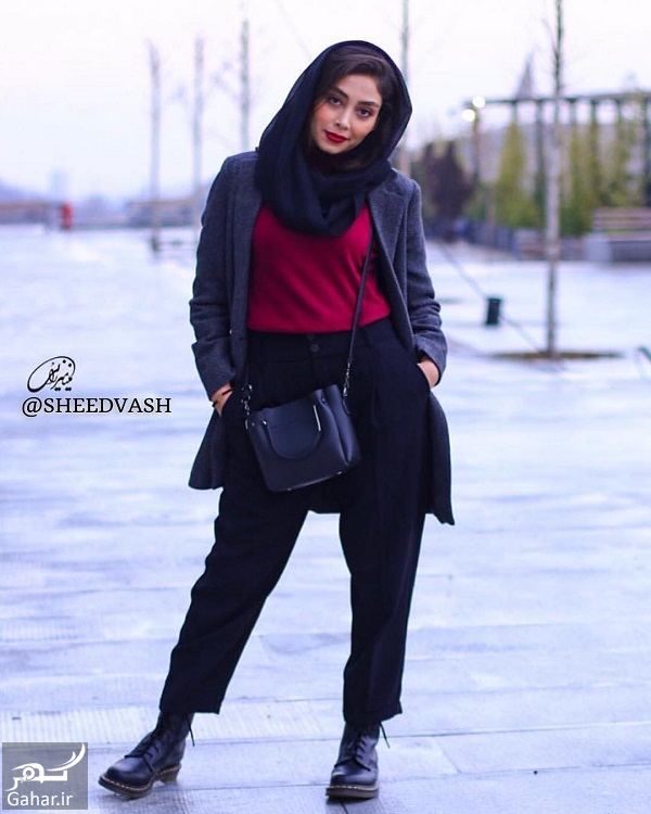 ژست های دیبا زاهدی در اکران نهنگ آبی / 7 عکس